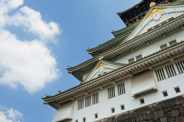 Fototapeta na wymiar Osaka Castle