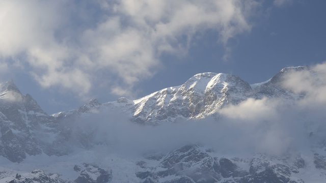 Monte Rosa, versante est (Valsesia, Piemonte, Italia)
