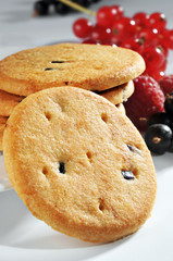 biscuit aux fruits rouges