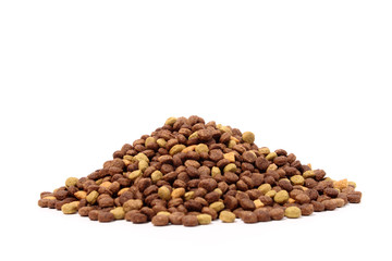 Dog food mount