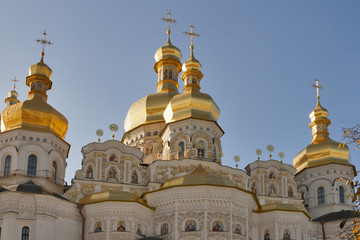 Fototapeta na wymiar Wniebowzięcie (Uspienski) w świątyni Pecherska Lavra, Kijów