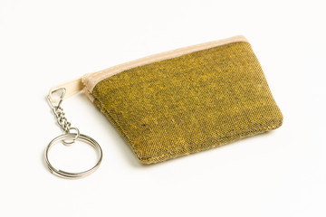 small bag on white isolated