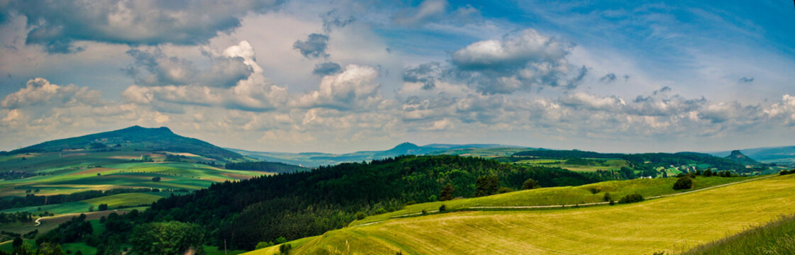 Blick &uuml;ber den nordwestlichen Hegau