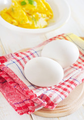 raw eggs
