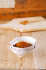 spices Chicken BBQ Rub mix of Herbs, shallow dof