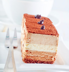 cake with chicolate