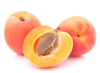 Ripe apricot fruit