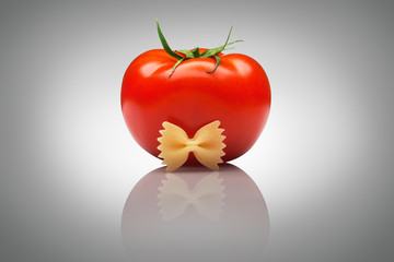 Quite an imposing sir tomato.
