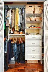 Organized closet - 49739012