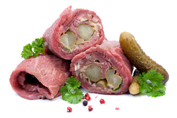 Rohe Rouladen
