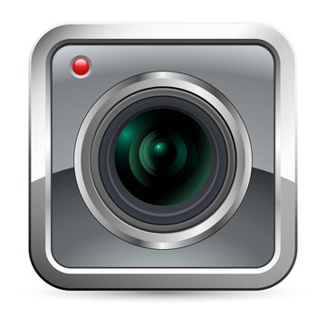 App Button - camera icon
