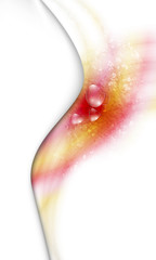 abstract background with drops
