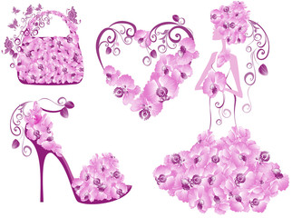 Fashion women accessories collection
