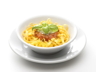 noodles with sauce