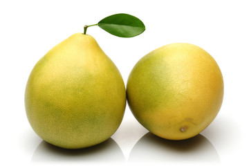 Two Pomelo fruit