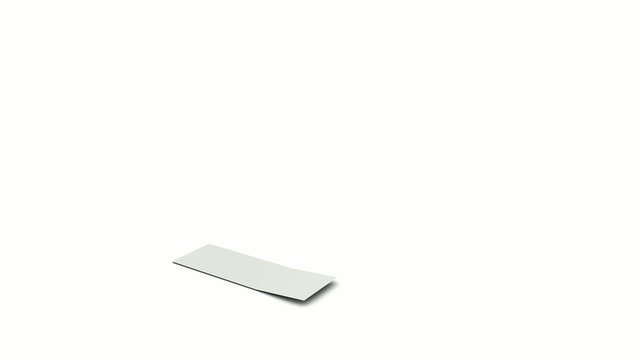 W&uuml;rfel 3D Faltw&uuml;rfel zuklappen falten verschwinden