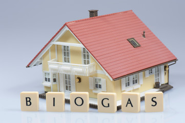 Biogas - Modellhaus