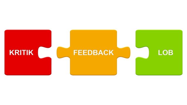Puzzle: Feedback - Lob und Kritik