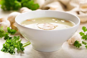 mushroom soup