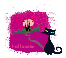 halloween invitation poster