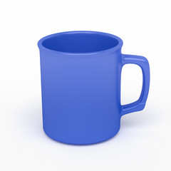 blue coffee mug