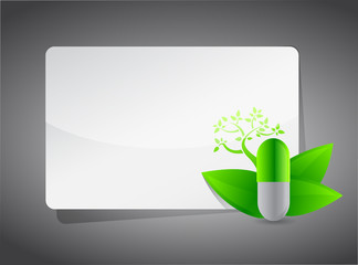 natural medicine presentation board