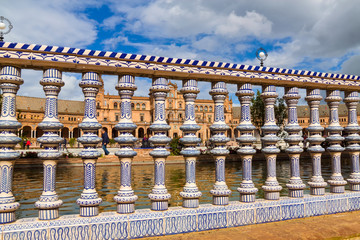 Spanien, Sevilla, Spanischer Pavillon