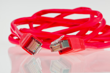 Netzwerk Kabel eines Computers