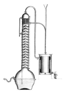 Alcohol Distillation Apparel - 19th century