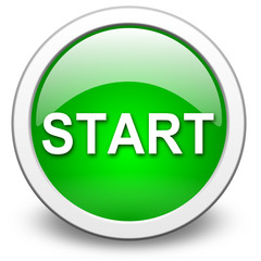 Start, push-button, vector