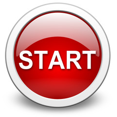 Start-icon, Vektor rot
