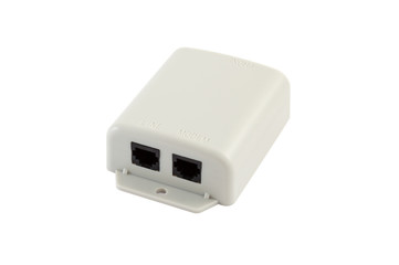 ADSL splitter isolated with path