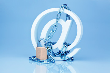 Datensicherheit im Internet. Klammeraffe