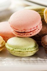 Gourmet Colored Macaroon Cookies