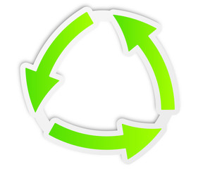 recycle green icon