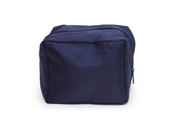 Bluel bag on a white background