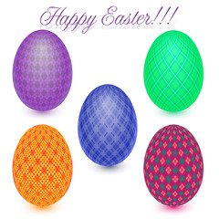 Estear eggs, vector
