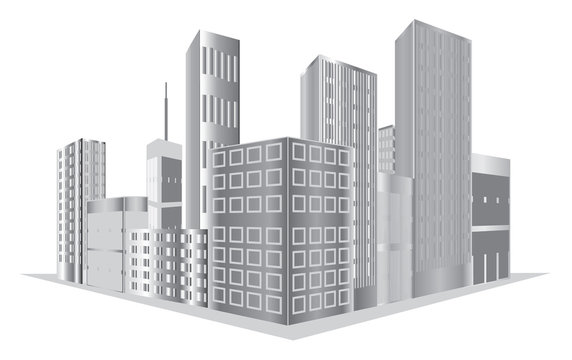 Buildings vector
