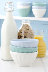 Delicious healthy breakfast