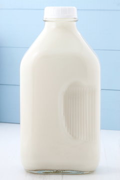 half gallon milk bottle