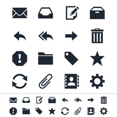 Email icons