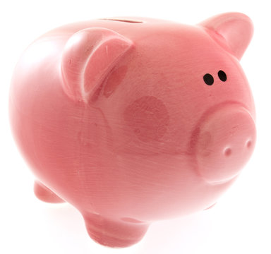 tirelire cochon rose