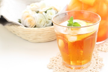 iced mint tea