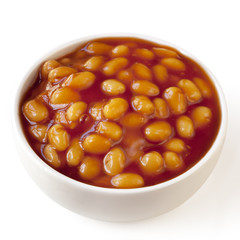 Baked Beans Isolated