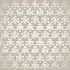 Beautiful seemless floral design and background