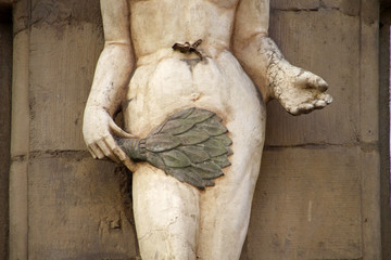 Detail des Hexenb&uuml;rgermeisterhauses in Lemgo