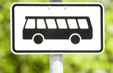 bus sign