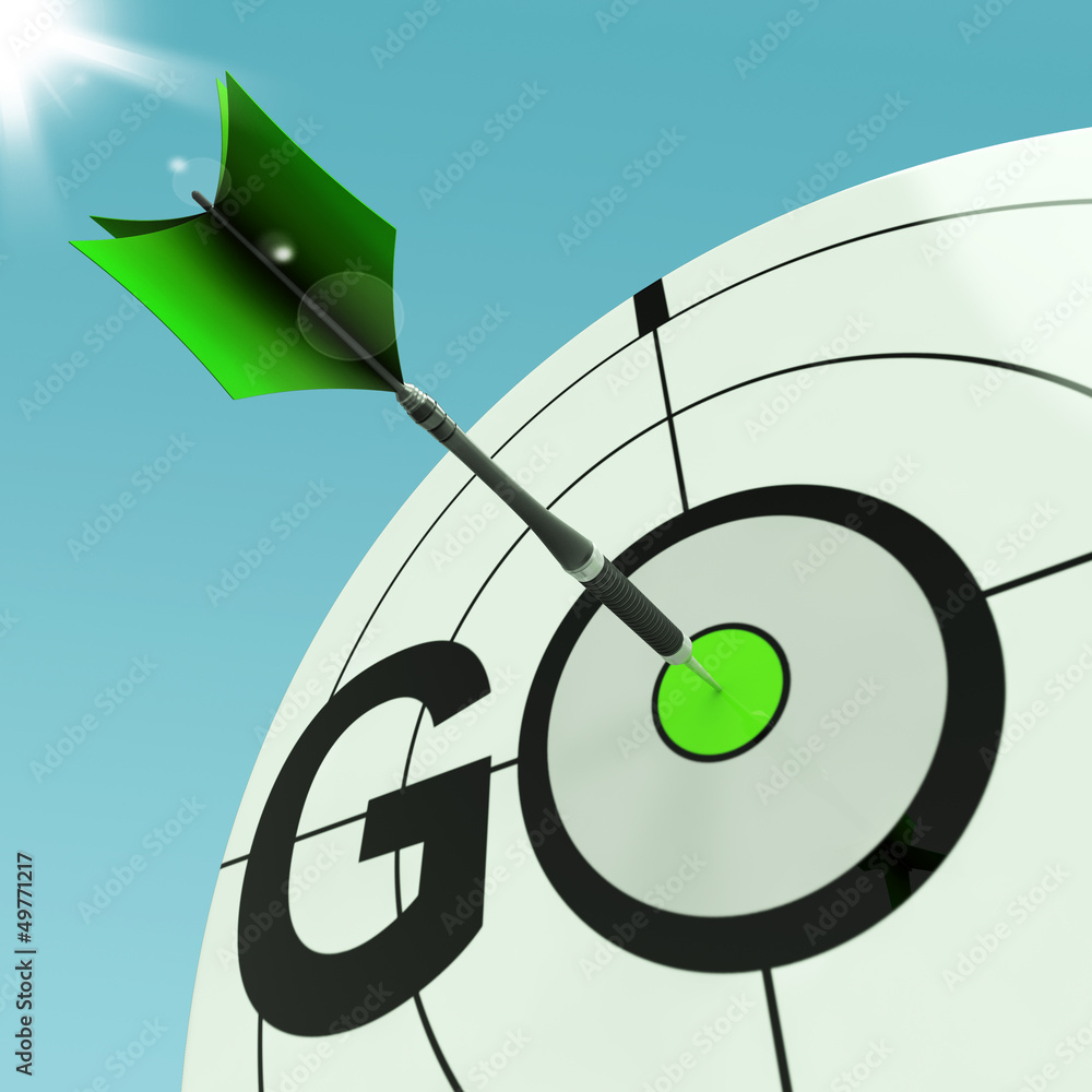 Poster go means approved action to run immediately