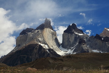 Los cuernos del paine in Chile