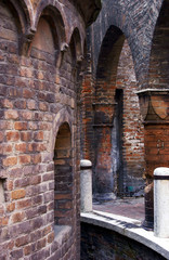 zaułek w Mantui, Włochy